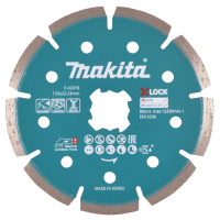 Makita - kotouč řezný diamantový X-lock 125x1.6x22.23mm E-02076
