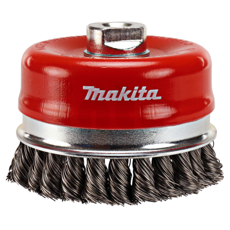 Makita - Miskový kartáč z ocelového drátu-splétaný drát 100mm P-04472