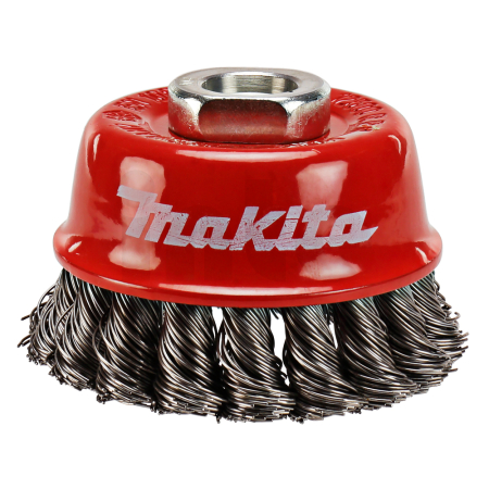 Makita - Miskový kartáč z ocelového drátu-splétaný drát 65mm P-04488