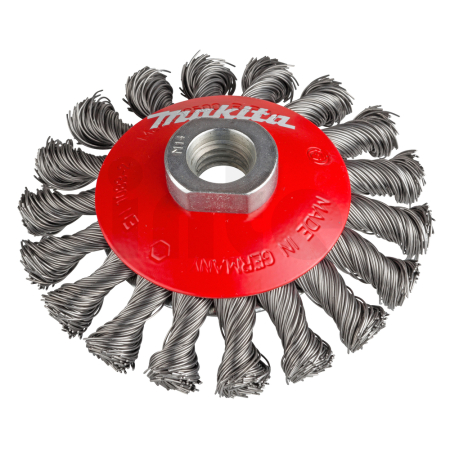 Makita - Kuželový kartáč z ocelového drátu-splétaný drát 100mm P-04494