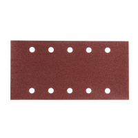 Makita - papír brusný suchý zip 115x229mm 10 děr K120, 10ks = old P-02216 P-33211