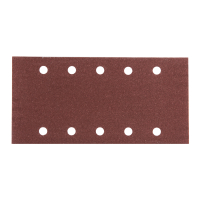 Makita - papír brusný suchý zip 115x229mm 10 děr K150, 10ks = old P-02222 P-33227