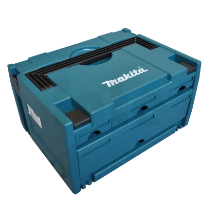Makita Makpac box s přihrádkami - řada po třech a řada s jednou přihrádkou P-84311