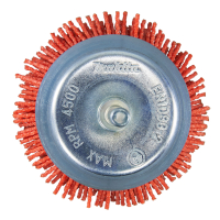 Makita - miskovitý kartáč z nylonu,hrubý,válcová stopka,63mm D-45515