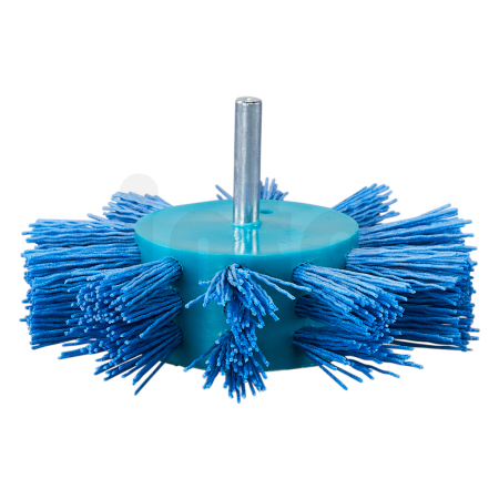 Makita - lopatkový kartáč z nylonu,jemný,válcová stopka,100mm D-45755