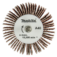 Makita - kotouč stopkový lamelový 50x30x6mm A40 Oxid hlinitý D-75219
