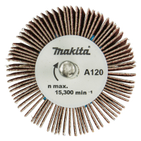 Makita - kotouč stopkový lamelový 50x30x6mm A120 Oxid hlinitý D-75247