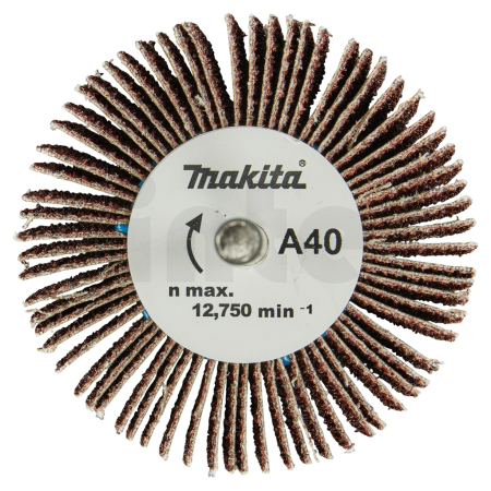 Makita - kotouč stopkový lamelový 60x30x6mm A40 Oxid hlinitý D-75253