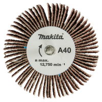 Makita - kotouč stopkový lamelový 60x30x6mm A40 Oxid hlinitý D-75253
