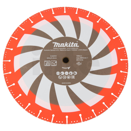 Makita - kotouč řezný diamantový RescueForce 405x3.6x25.4mm B-66955