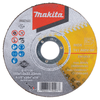 Makita - kotouč řezný nerez 115x1.0x22.23mm A60V, 12ks E-17114-12