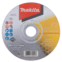 Makita - kotouč řezný nerez 125x1.0x22.23mm A60V, 12ks E-17120-12