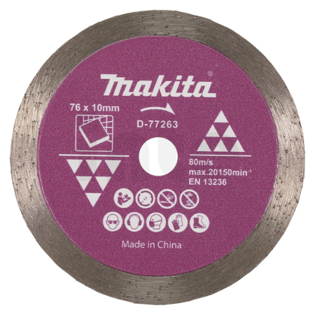 Makita - kotouč řezný diamantový 76x1.4x10mm D-77263