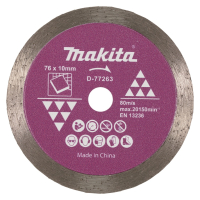 Makita - kotouč řezný diamantový 76x1.4x10mm D-77263