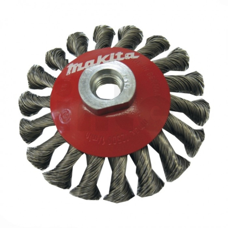 Makita - Kuželový kartáč z ocelového drátu-splétaný drát 100mm P-04494