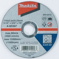 Makita - kotouč řezný ocel 115x2.5x22.23mm A-85307