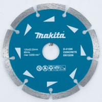 Makita - kotouč řezný diamantový segmentový 125x22.23mm, 10ks D-41595-10