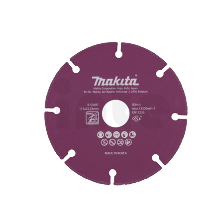 Makita - kotouč řezný diamantový 115x1.3x22.23mm B-53687