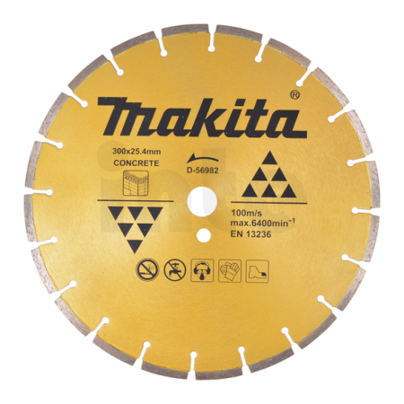 Makita - kotouč řezný diamantový beton 300x3x25.4mm D-56982