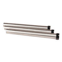 Makita - kovová prodlužovací trubka  VC4210L 3 ks W107418350