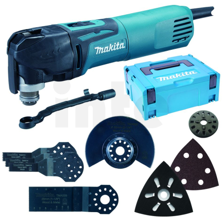 Makita - Multi Tool s příslušenstvím 320W,Makpac TM3010CX5J