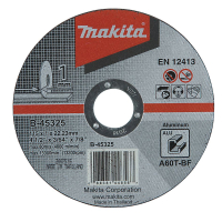 Makita - kotouč řezný hliník 115x1x22mm B-45325
