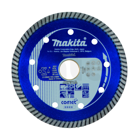 Makita - kotouč řezný diamantový Comet Turbo 125x22.23mm B-12996