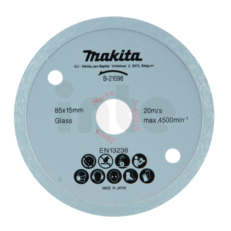 Makita - kotouč řezný diamantový 85x1.8x15mm B-21098