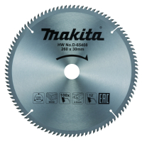 Makita - kotouč pilový dřevo TCT 260x2.6x30mm 100Z D-65408