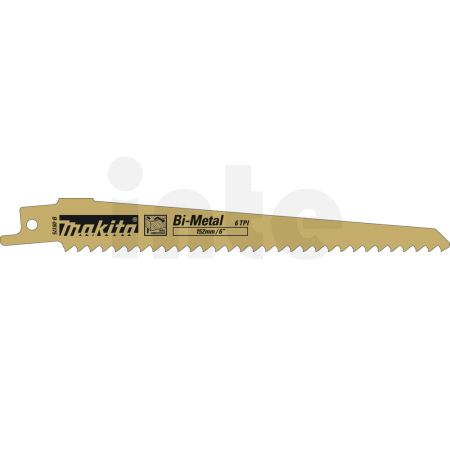 Makita - pilový list BiM 6 152mm 5ks dřevo kov 1,25mm dřevo B-05175