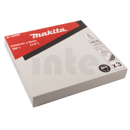 Makita - pilový pás 2240x6x0,5mm, dřevo do oblouku,3ks B-16689