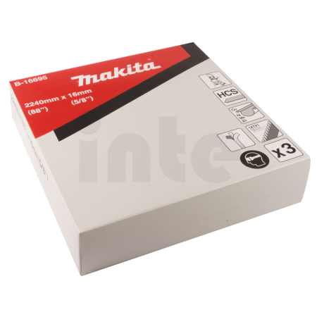 Makita - pilový pás 2240x16x0,5mm, neželezné kovy,3ks B-16695