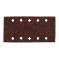 Makita - papír brusný suchý zip 115x229mm 10 děr K40, 10ks = old P-02179 P-33174
