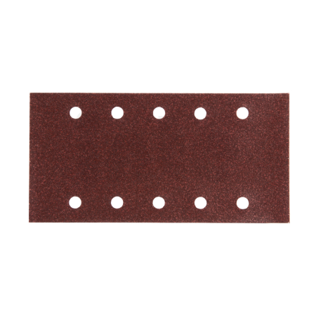 Makita - papír brusný suchý zip 115x229mm 10 děr K80, 10ks = old P-02191 P-33196