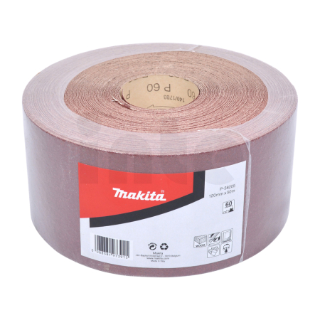 Makita - papír brusný 120mm K60 role 50m P-38205
