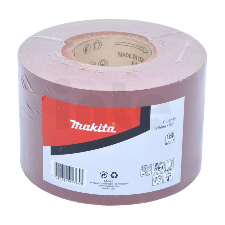 Makita - papír brusný 120mm K180 role 50m P-38249