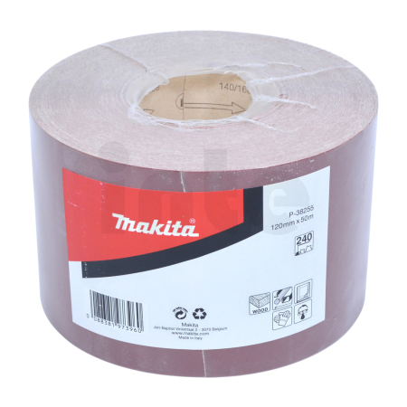 Makita - papír brusný 120mm K240 role 50m P-38255