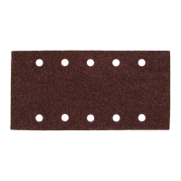 Makita - papír brusný suchý zip 100x240mm 10 děr K180, 10ks P-42927
