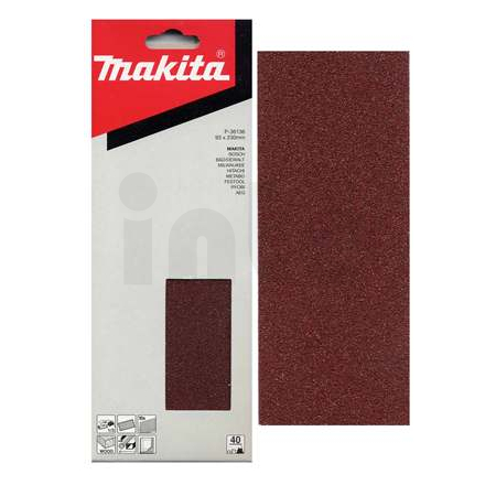 Makita - papír brusný 93x228mm K120, 10ks = old P-33803 P-36158