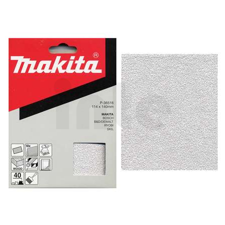 Makita - papír brusný 114x140mm K60, 10ks P-36522