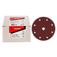 Makita - papír brusný suchý zip 150mm 6 děr K180, 50ks P-37611