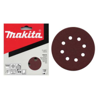 Makita - papír brusný suchý zip 125mm 8 děr K240, 10ks = old P-00533 P-43599