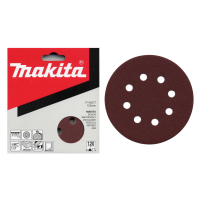 Makita - papír brusný suchý zip 125mm 8 děr K40, 10ks = old P-00474 P-43533