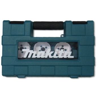 Makita - sada děrovek BiM (se závitem) 16,19, 22, 25, 32, 35, 37, 44, 51, 54, 57 a 68 mm + 2x adaptér + 2x st D-63993