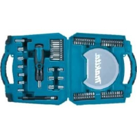 Makita sada bitů a 1/4" hlavic se šroubovákem, 65dílná D-42020