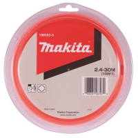 Makita - struna nylonová 2,4mm oranžová, 30m, speciální pro aku stroje=newE-01806 198502-9