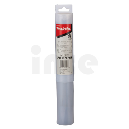 Makita - sada sekáčů HEX 17mm: špičák 255mm, sekáč plochý 255x40mm, sekáč plochý 255x20mm, 3ks D-71320