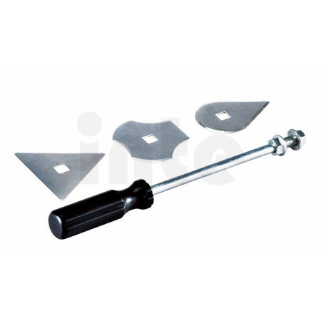 Makita - sada škrabek pro HG5030K/HG6030K/HG6031VK/HG6531CK, 4ks PR00000041