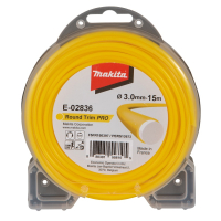 Makita - struna nylonová Pro 3,0mm, 15m, žlutá, kulatá = old369224798 E-02836