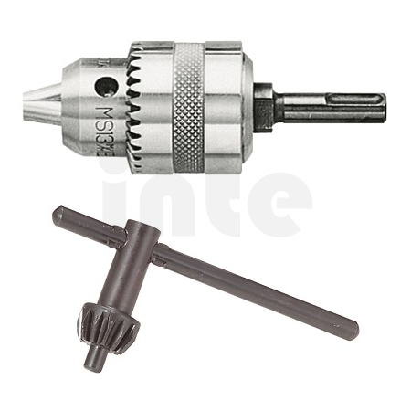 Makita - sklíčidlo 1,5 - 13mm s ozubeným věncem komplet, s adaptérem pro upnutí SDS-Plus 194041-7